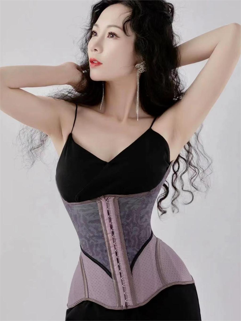 Sziqi 15 clips summerwistaria waist trainer