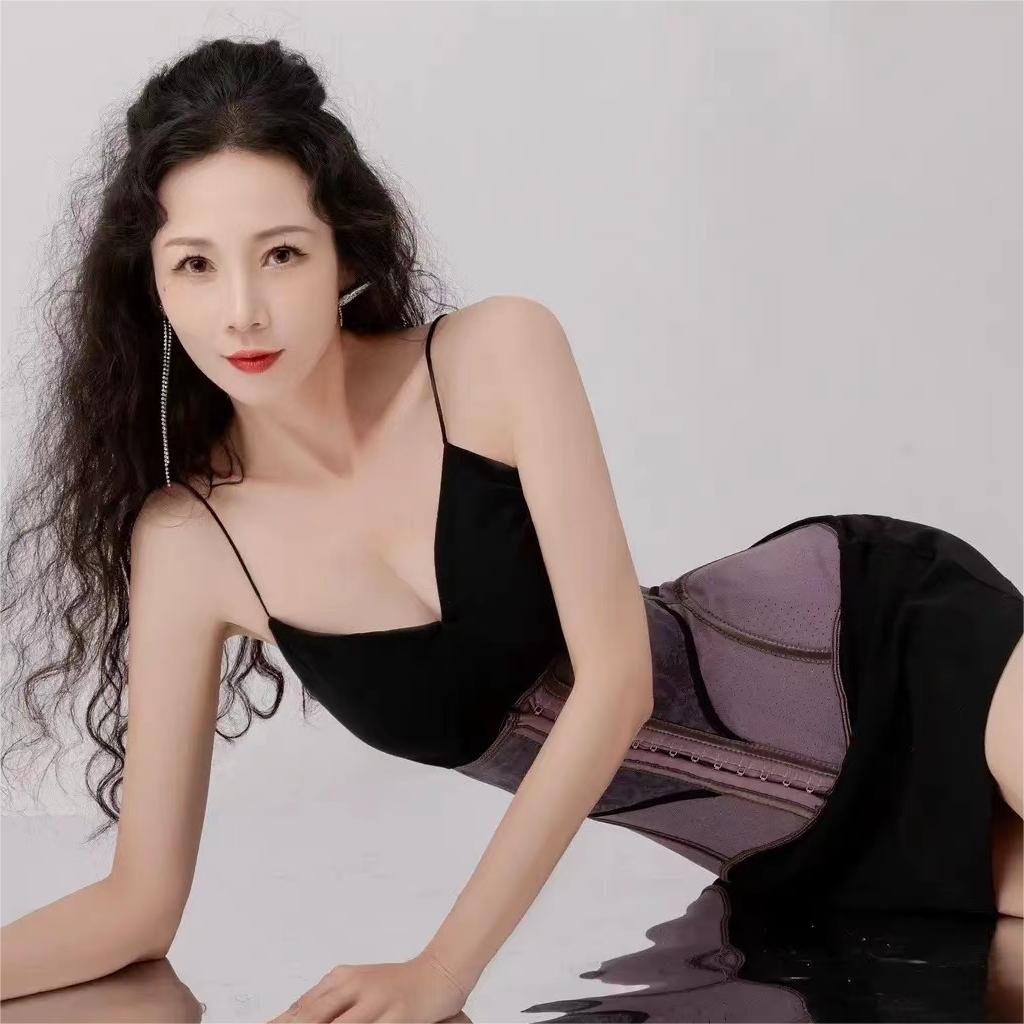 Sziqi 15 clips summerwistaria waist trainer