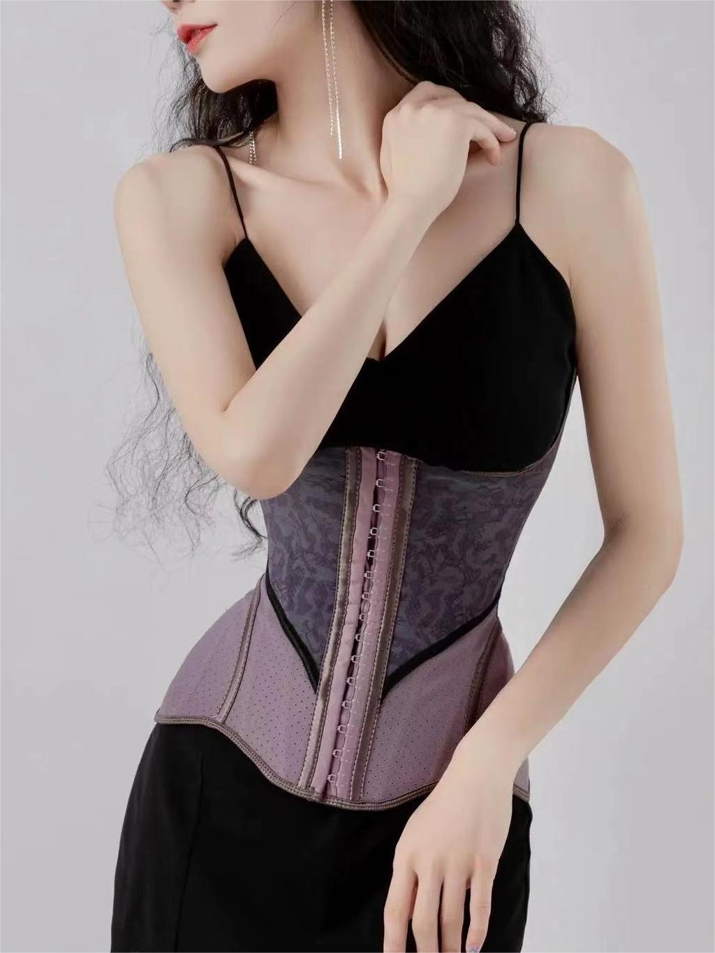 Sziqi 15 clips summerwistaria waist trainer