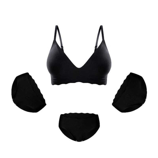 Sziqi stretch Underwear three-piece set