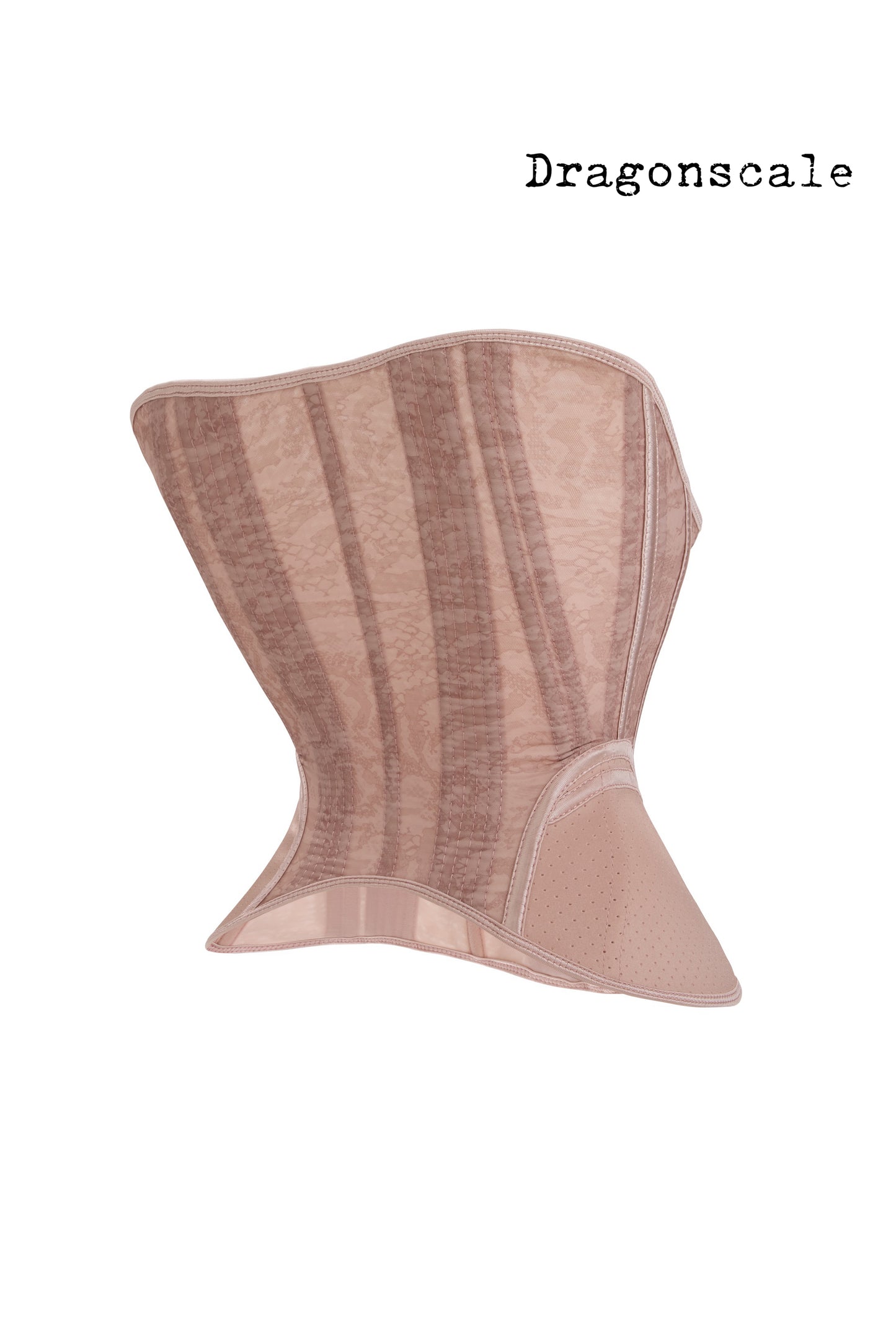 Sziqi 14+1 Buttons Dragon Dragonscale  Shapewear Skin Color Fashion Breathable Comfort Latex Strong Shaping Sports Waist Support