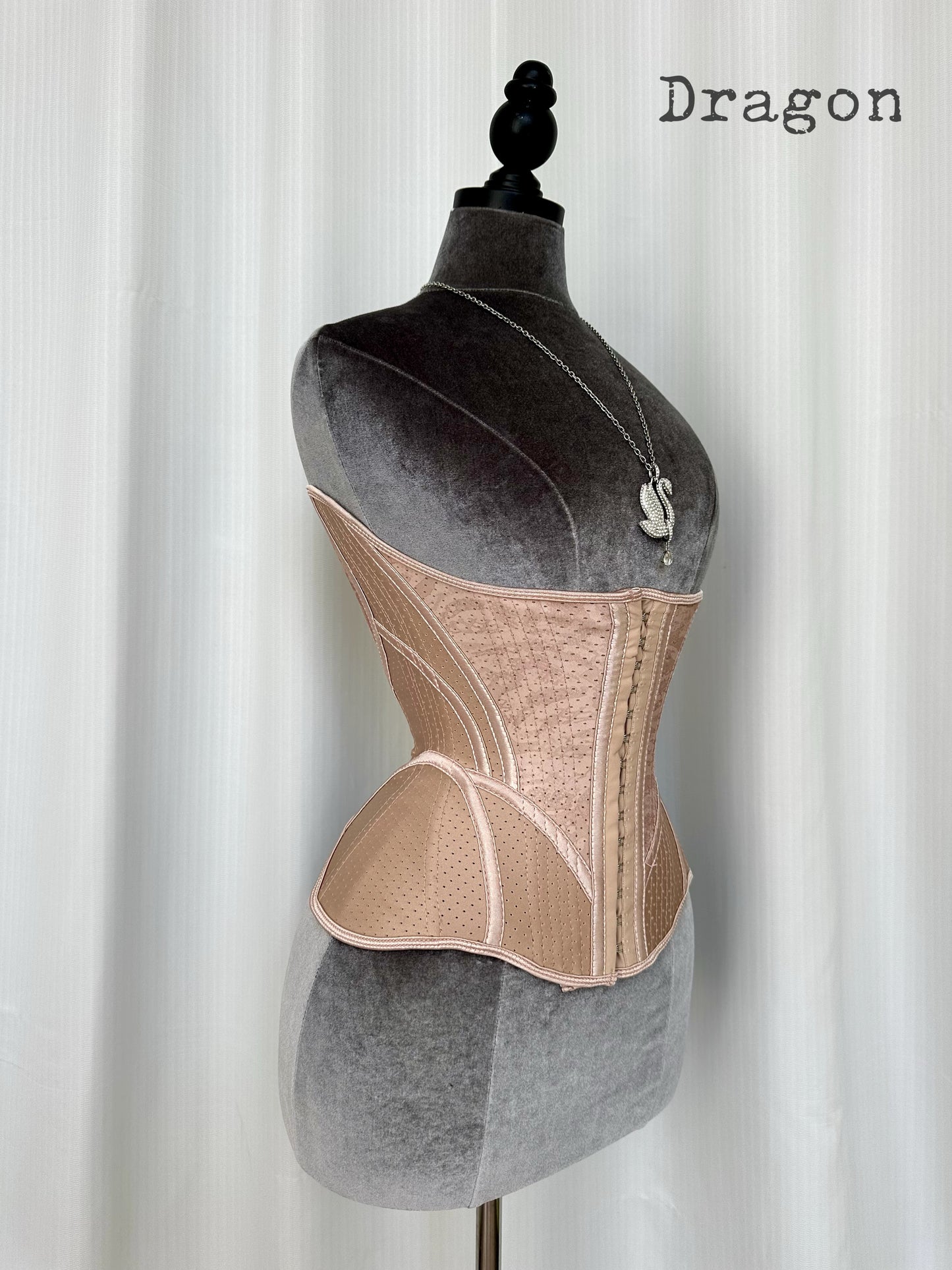 Sziqi 14+1 Buttons Dragon Dragonscale  Shapewear Skin Color Fashion Breathable Comfort Latex Strong Shaping Sports Waist Support