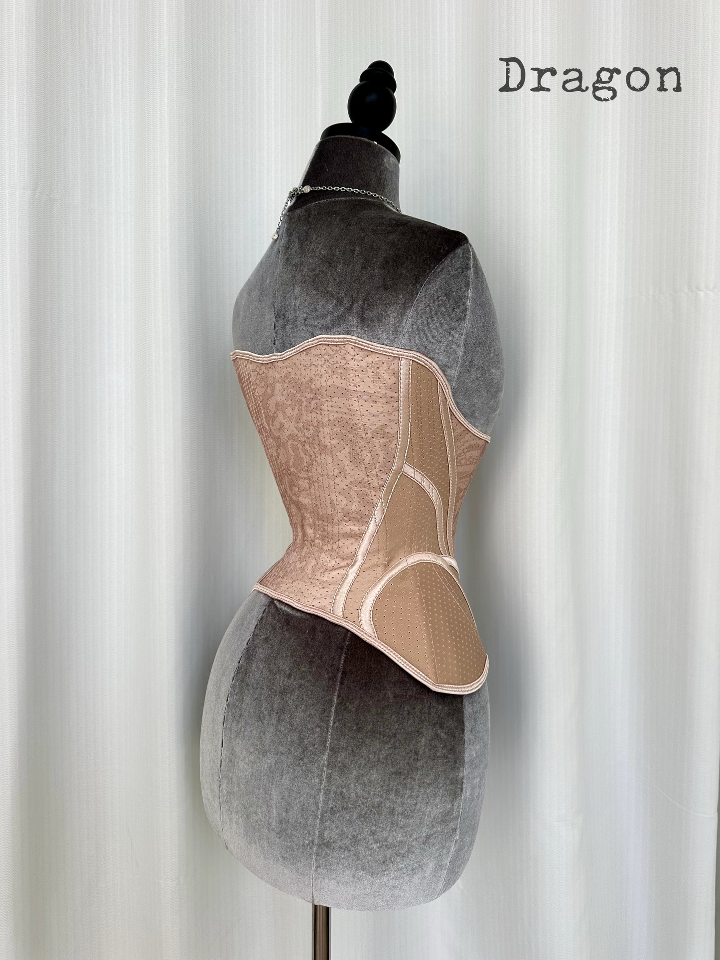 Sziqi 14+1 Buttons Dragon Dragonscale  Shapewear Skin Color Fashion Breathable Comfort Latex Strong Shaping Sports Waist Support